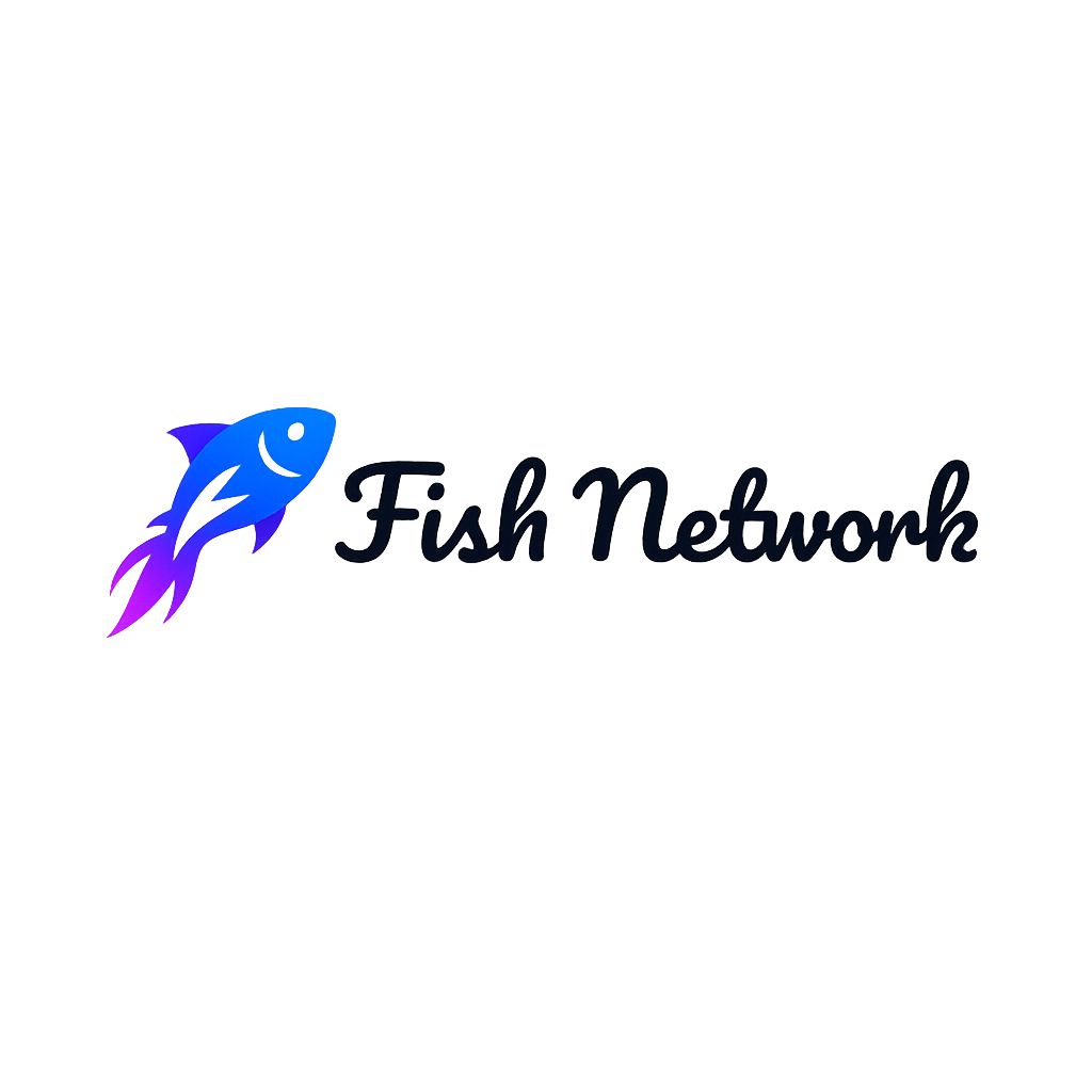 Fish Network Logo Black